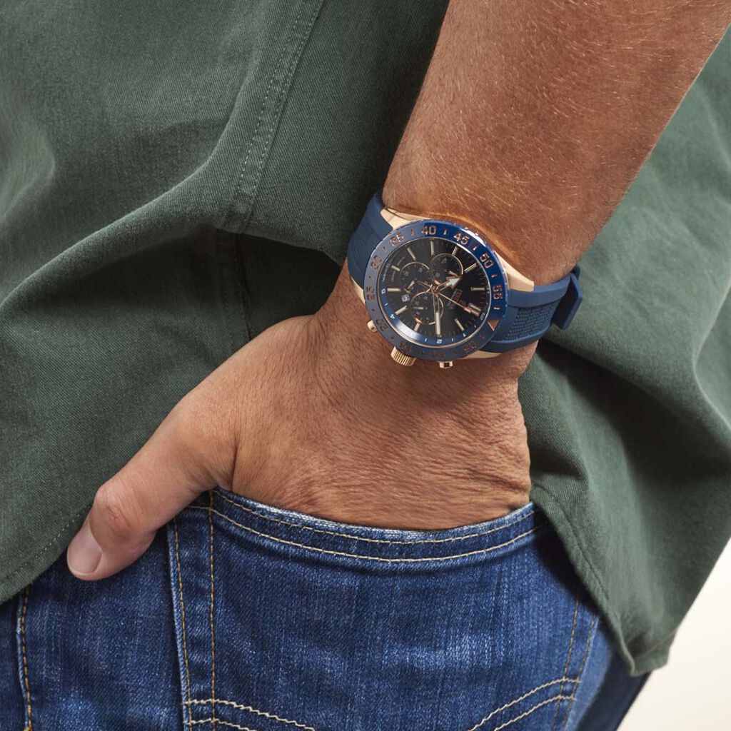 Montre Ceramic Bleu - Montres sport Homme | Marc Orian
