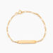 Bracelet Identite Bebe Or Jaune Bartolomee - Gourmettes Enfant | Marc Orian