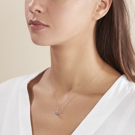 Collier Anais Or Blanc Perle De Culture Et Oxyde De Zirconium - Colliers Femme | Marc Orian