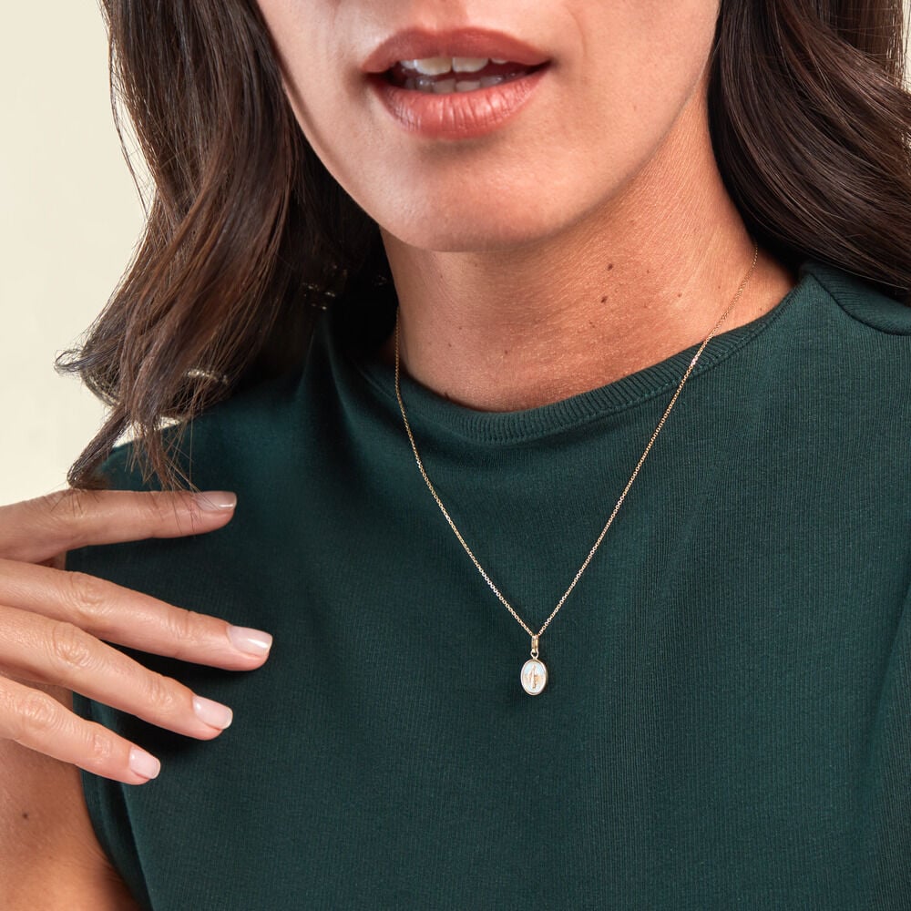 Pendentif Santos Or Jaune - Pendentifs Famille | Marc Orian