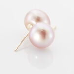 Boucles D'oreilles Puces Ursulina Or Jaune Perle De Culture - Puces Femme | Marc Orian