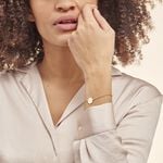 Bracelet Plaqu&eacute; Or Nichol - Bracelets Medailles Femme | Marc Orian