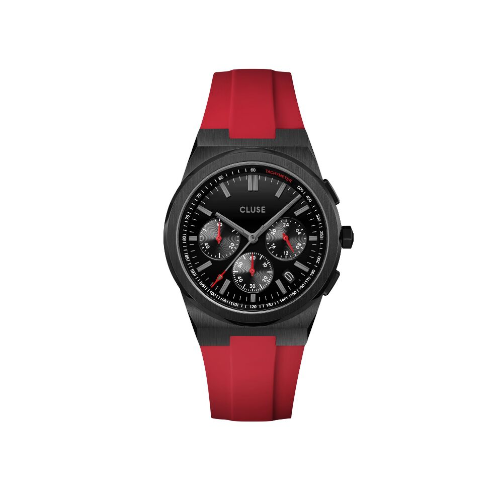 Montre Cluse Vigoureux Chrono Noir - Montres étanches Homme | Marc Orian
