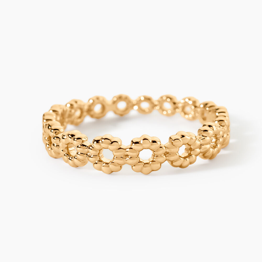 Bague Palmeta Plaqu&eacute; Or Jaune - Bijoux fantaisie Femme | Marc Orian