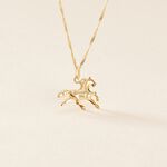 Pendentif Hagan Cheval Or Jaune - Pendentifs Famille | Marc Orian