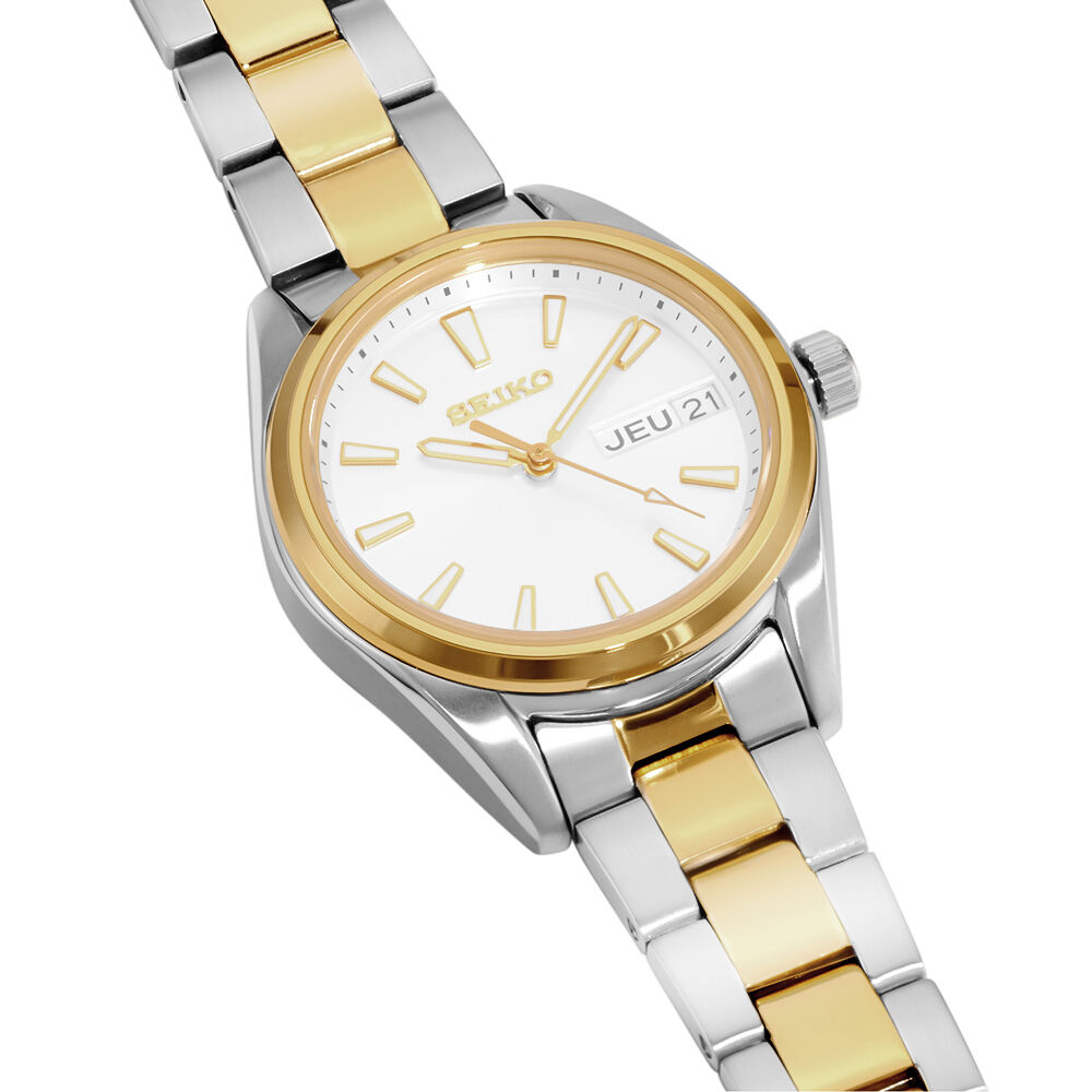 Montre Seiko Classique Blanc - Montres classiques Femme | Marc Orian