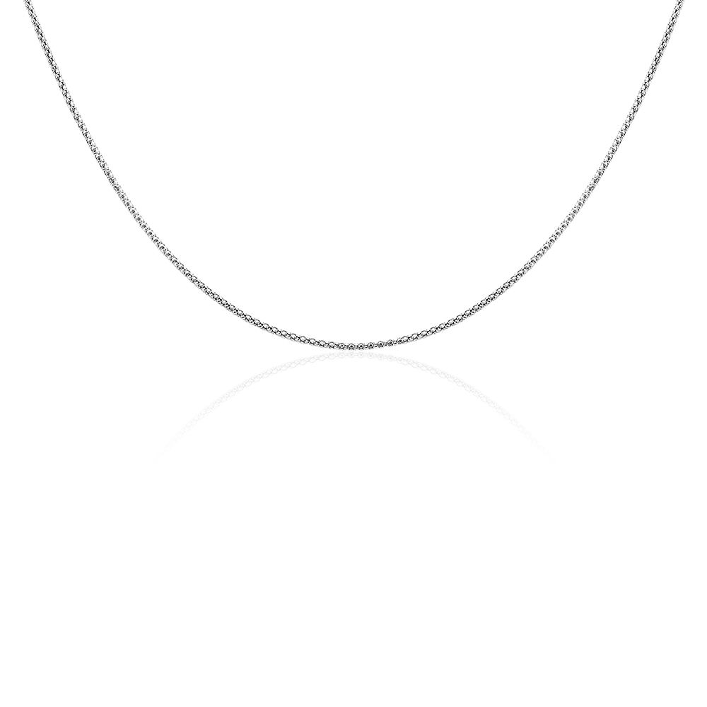 Collier Nahila Argent Blanc - Chaines Femme | Marc Orian