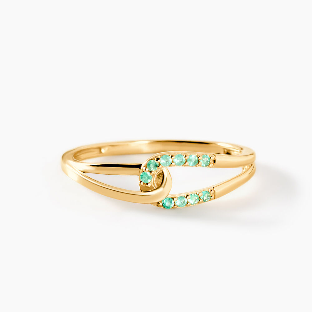 Bracelet Shalona Or Jaune Emeraude - Bagues vintage Femme | Marc Orian