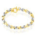 Bracelet Jodie Maille Jaseron Or Bicolore - Bracelets mailles Femme | Marc Orian