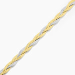 Bracelet Elae Argent Bicolore - Bracelets fantaisie Femme | Marc Orian