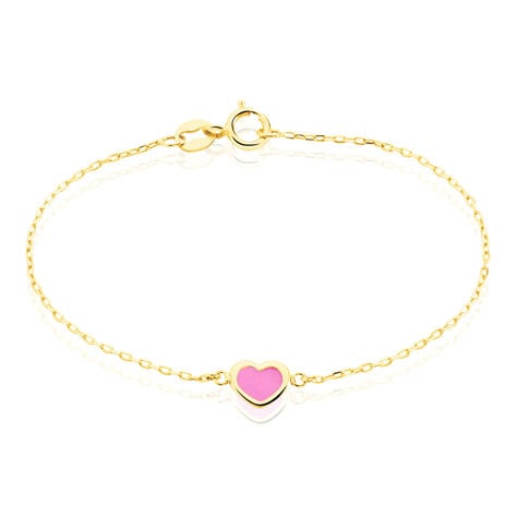 Bracelet Dulcie Coeur Or Jaune Nacre - Bracelets cha&icirc;nes Enfant | Marc Orian