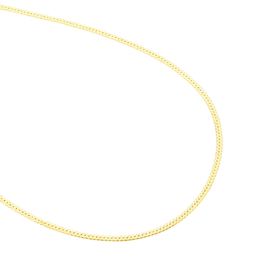Collier Doline Maille Anglaise Or Jaune - Chaines Femme | Marc Orian