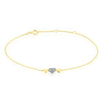 Bracelet Maiwena Or Jaune Diamant - Bracelets cha&icirc;nes Femme | Marc Orian