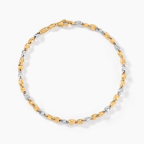 Bracelet Dami Or Bicolore - Bracelets chaînes Homme | Marc Orian