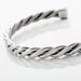 Bracelet Jonc Acier Blanc Alexandru - Bracelets joncs Femme | Marc Orian