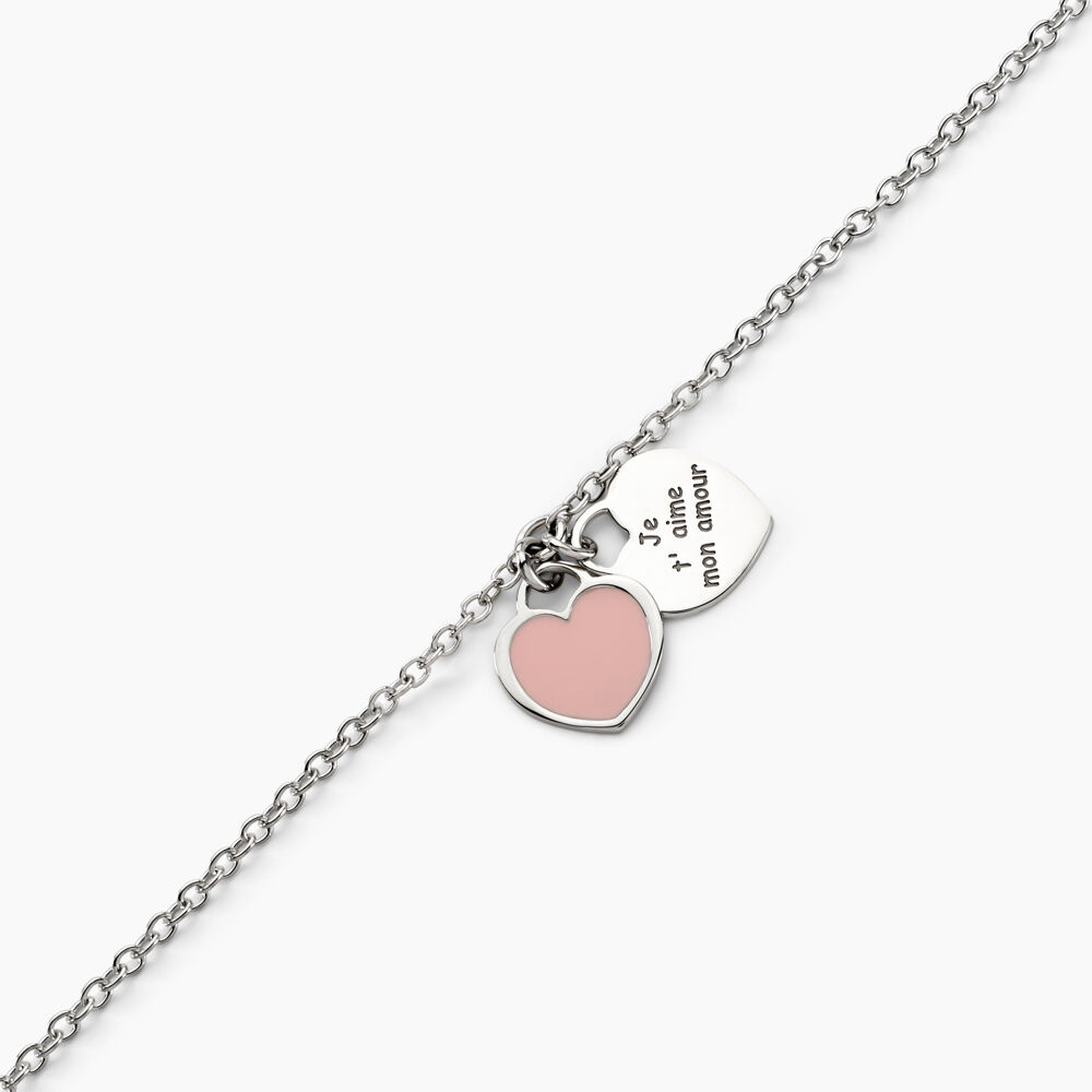 Bracelet Kalliopea Argent Blanc - Bracelets chaînes Femme | Marc Orian