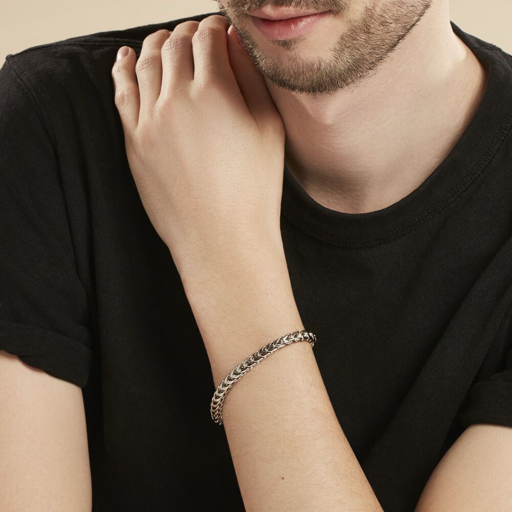 Bracelet Phebus Him Acier Blanc - Bracelets Homme | Marc Orian