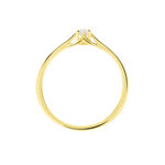 Bague Solitaire Or Jaune Solenia Diamant - Parures de mariage Femme | Marc Orian