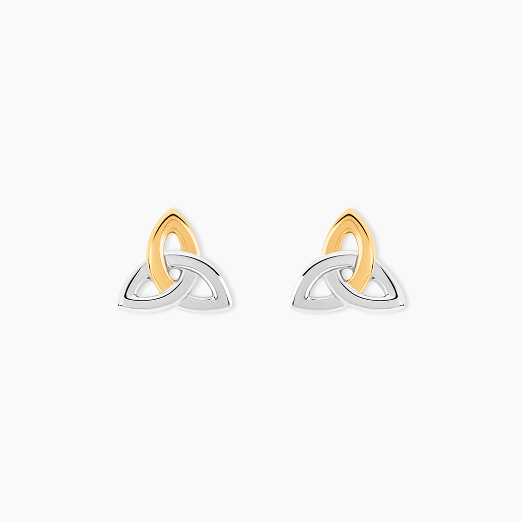 Boucles D'Oreilles Puces Or Jaune - Puces Femme | Marc Orian