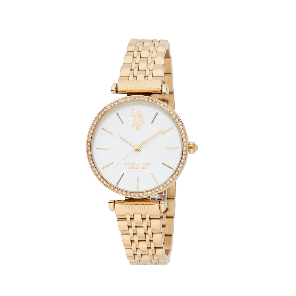 Montre U.s. Polo Eleonor Blanc - Montres &eacute;tanches Femme | Marc Orian