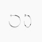 Cr&eacute;oles Tahaa Acier Blanc - Cr&eacute;oles Femme | Marc Orian