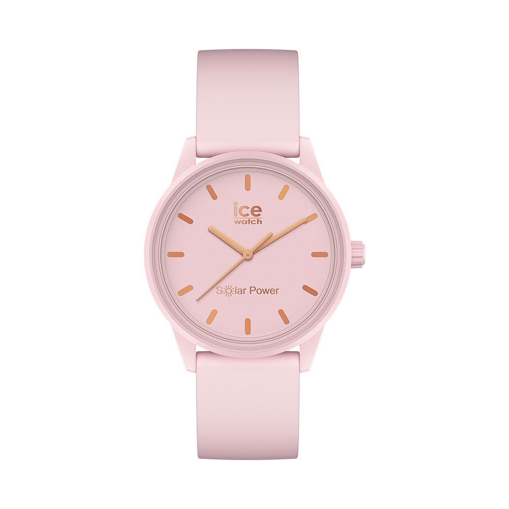 Montre Ice Watch Solar Power Rose - Montres &eacute;tanches Femme | Marc Orian
