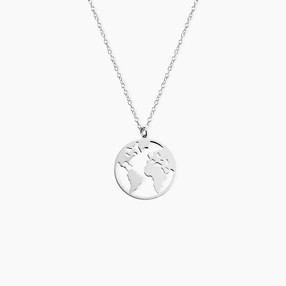 Collier Soukaina Argent Blanc - Colliers fantaisie Femme | Marc Orian