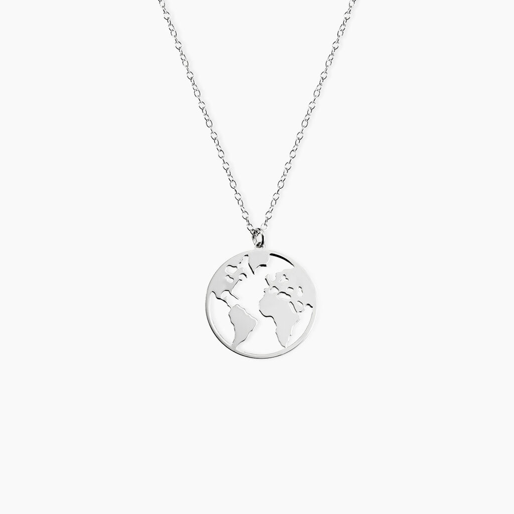 Collier Soukaina Argent Blanc - Colliers fantaisie Femme | Marc Orian