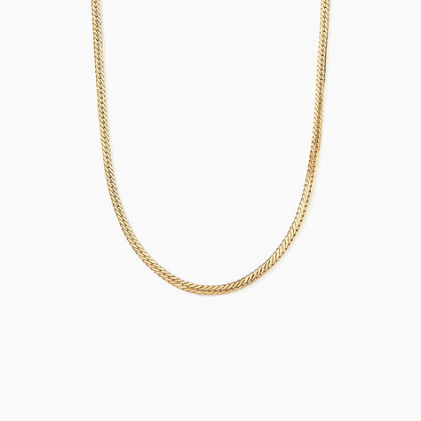 Collier Or Jaune Izel Maille Anglaise - Chaines Femme | Marc Orian