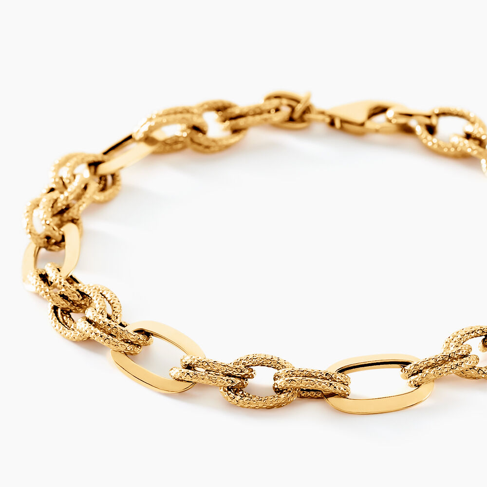 Bracelet Benjy Or Jaune - Bracelets cha&icirc;nes Famille | Marc Orian