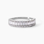 Bague Or Blanc Jacklyn Oxyde De Zirconium - Bagues avec pierre Femme | Marc Orian