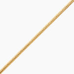 Bracelet Or Jaune Izel Maille Anglaise - Bracelets mailles Femme | Marc Orian