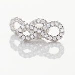 Boucles D'oreilles Puces Cl&eacute;lia Argent Blanc Oxyde De Zirconium - Puces Femme | Marc Orian