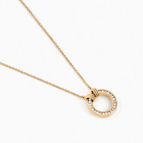 Collier Philine Plaqué Or Doré Oxyde De Zirconium - Colliers avec pierres Femme | Marc Orian