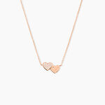 Collier Deven Argent Rose Oxyde De Zirconium - Colliers avec pierres Femme | Marc Orian