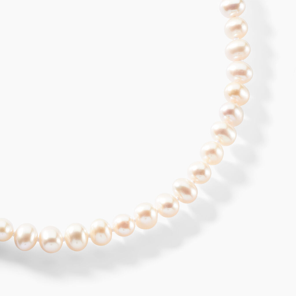 Collier Baroque Or Jaune Perle De Culture - Parure de mariage Femme | Marc Orian