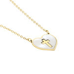 Collier Lawrie Or Jaune Nacre - Colliers avec pierres Famille | Marc Orian