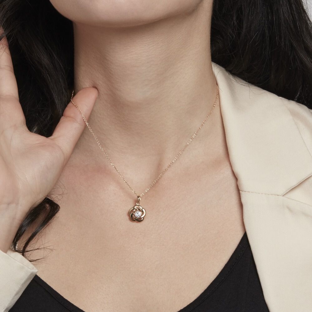 Collier Djanaelle Plaqué Or Jaune Oxyde De Zirconium - Colliers avec pierres Femme | Marc Orian
