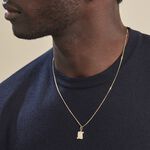 Pendentif Lamie Zodiaque Parchemin Or Jaune - Bijoux personnalis&eacute;s Famille | Marc Orian