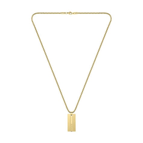 Collier Lacoste Adventurer Acier Jaune - Bijoux Homme | Marc Orian