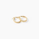 Cr&eacute;oles Cody Argent Dor&eacute; A L'Or 750/1000 - Cr&eacute;oles Femme | Marc Orian