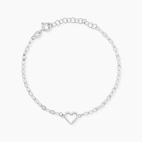 Bracelet Argent Blanc Hariane - Bracelets fantaisie Femme | Marc Orian