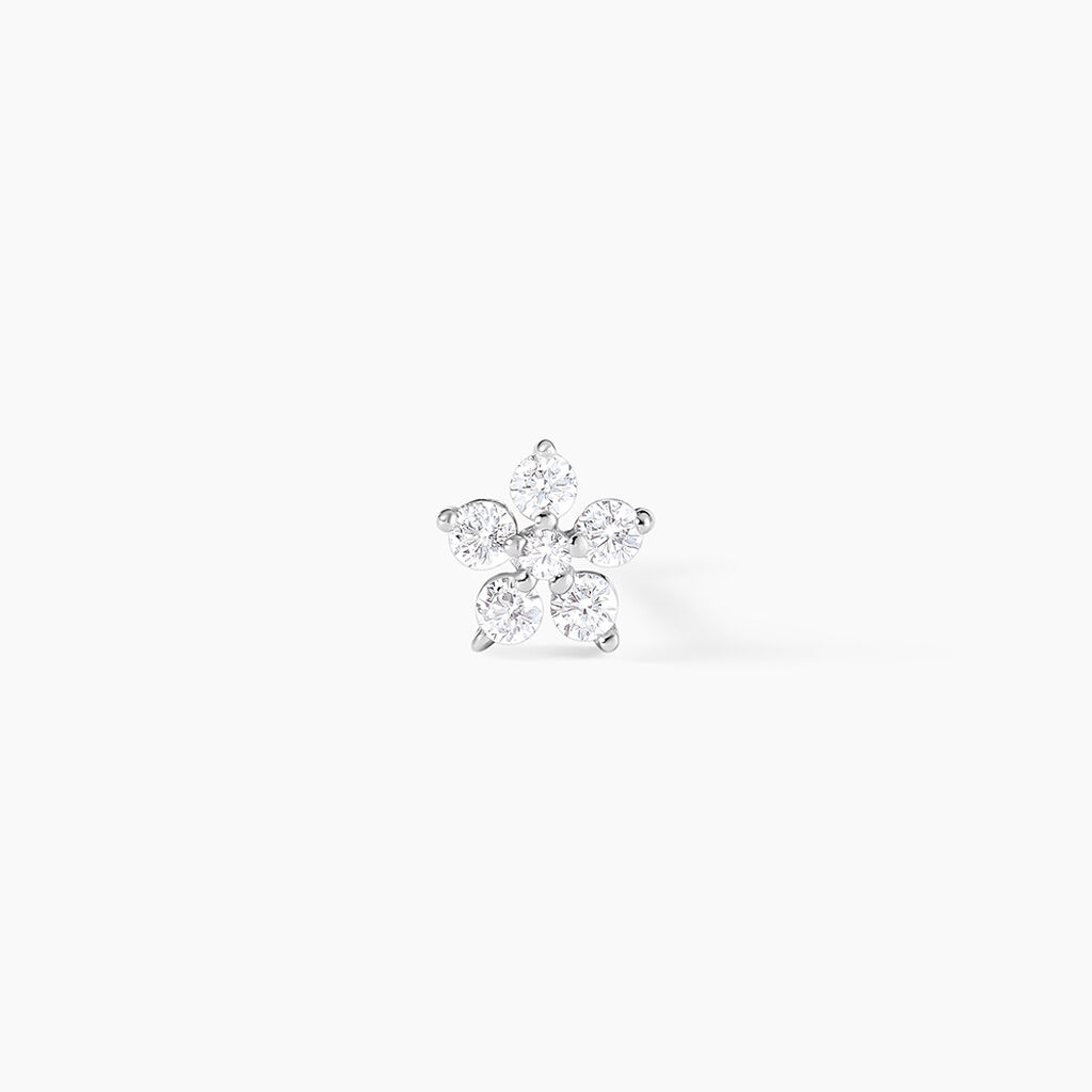 Piercing D'oreille Unitaire Argent Percy Oxyde De Zirconium - Bijoux fantaisie Femme | Marc Orian