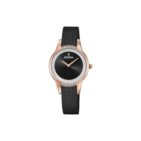 Montre Festina Mademoiselle Noir - Montres &eacute;tanches Femme | Marc Orian