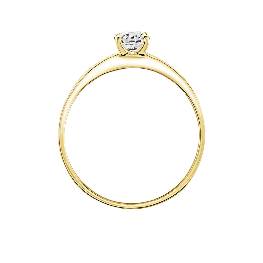 Bague Harem Or Jaune Oxyde - Solitaires Femme | Marc Orian