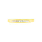 Alliance Hippolyne Or Jaune Diamant - Alliances avec pierres Femme | Marc Orian
