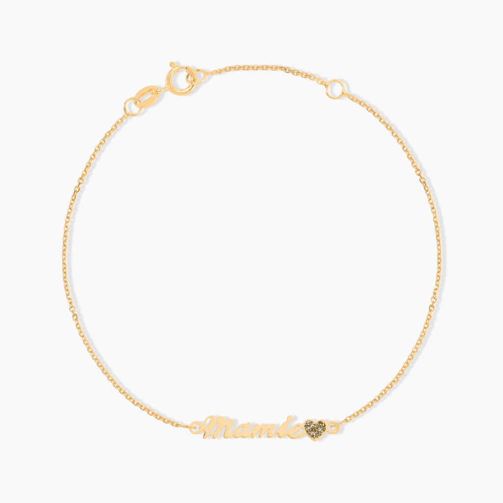 Bracelet Mamie Or Jaune - Bracelets cha&icirc;nes Femme | Marc Orian