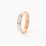 Alliance Hevan Ruban Or Bicolore - Alliances duo Unisex | Marc Orian