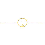 Bracelet Kimly Or Jaune Oxyde De Zirconium - Bracelets cha&icirc;nes Femme | Marc Orian