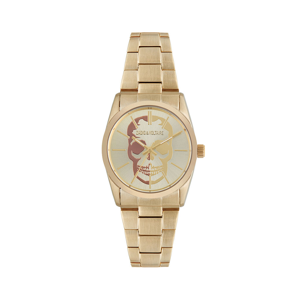 Montre Zadig & Voltaire Dor&eacute; - Montres &eacute;tanches Femme | Marc Orian